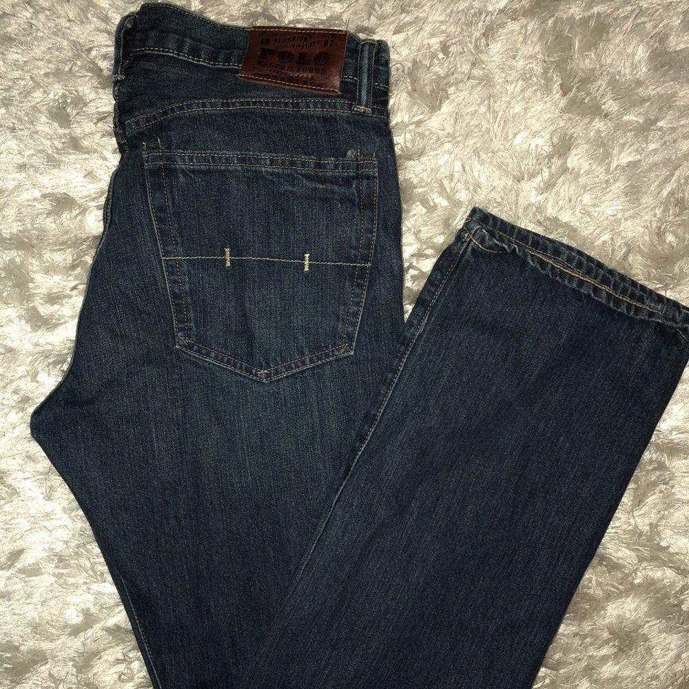 Men’s Denim Polo Jeans